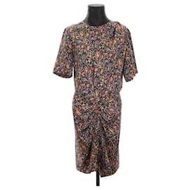 Isabel Marant-Robe en soie-Noir