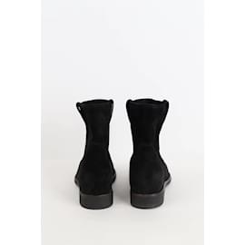 Isabel Marant-Suede boots-Black