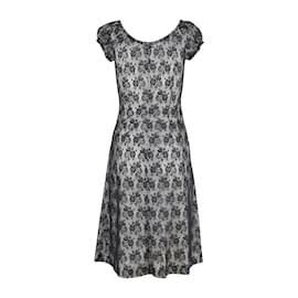 Moschino-Moschino Cheap and Chic Vintage Lace Dress-Black