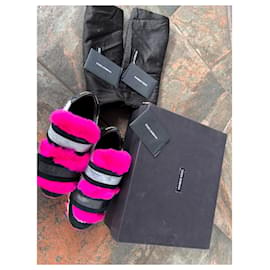 Dolce & Gabbana-Sneakers-Black,Pink