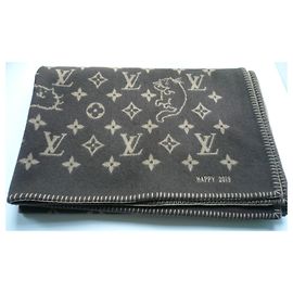 LOUIS VUITTON X Grace Coddington Plaid Neo Catogram NUOVO Marrone
