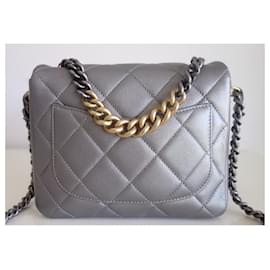 Chanel-Chanel bag 19-Grey