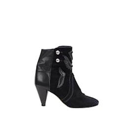 Isabel Marant-Leather boots-Black