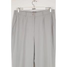Givenchy-Pantalon large gris-Gris