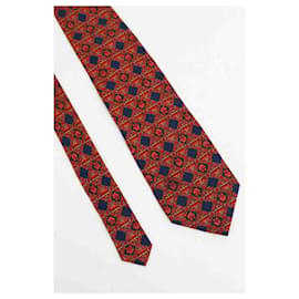 Saint Laurent-cravatta di seta-Multicolore