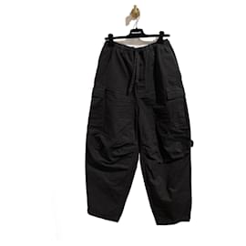 Balenciaga-BALENCIAGA  Trousers T.International XXL Cotton-Black