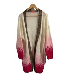 Autre Marque-ROSE CARMINE  Knitwear T.International one size Wool-Pink