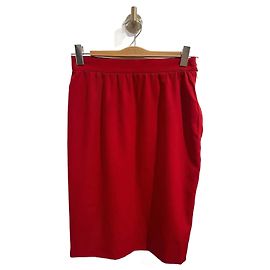 LANVIN Skirts T.International M Wool Red