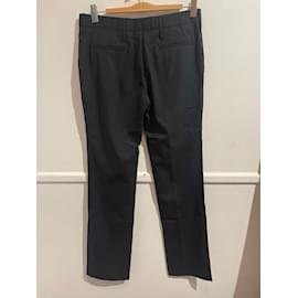 Prada-PRADA  Trousers T.International L Wool-Black