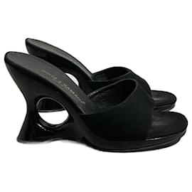 Dolce & Gabbana-DOLCE & GABBANA  Sandals T.eu 36.5 cloth-Black