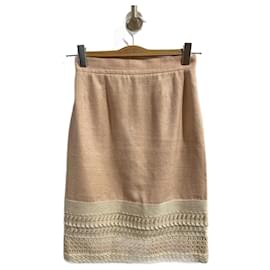 Lanvin-LANVIN  Skirts T.International M Cotton-Pink