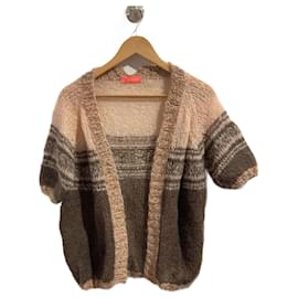Autre Marque-ROSE CARMINE  Knitwear T.International one size Wool-Brown