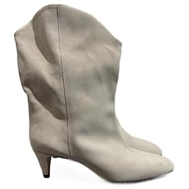 Isabel Marant-Botins ISABEL MARANT T.eu 38 camurça-Cinza