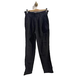 Isabel Marant Etoile-ISABEL MARANT ETOILE  Trousers T.International S Cotton-Black