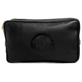 Versace-VERSACE  Clutch bags T.  leather-Black
