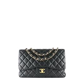 Chanel-CHANEL Borse T.  Leather-Nero