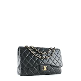 Chanel-CHANEL Borse T.  Leather-Nero