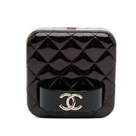 Chanel-CHANEL Clutch bagsLeather-Black