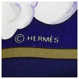 Hermès-HERMÈS CARRÉ 90-Violet