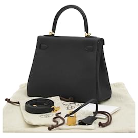 Hermès-Hermes Kelly 25-Preto