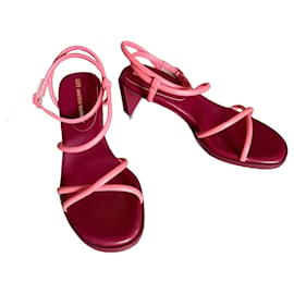 United Nude-Tara Ka Mid T sandals. 38 - Burgundy and pink - New - SS model 2024-Pink,Dark red