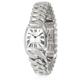 Cartier-Cartier La Dona de Cartier W640060J Women's Watch in 18kt white gold-Silvery,Metallic