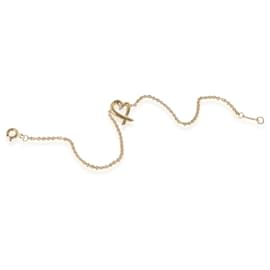 Tiffany & Co-TIFFANY & CO. Bracciale Paloma Picasso con cuore amoroso 18K oro giallo-Argento,Metallico