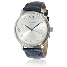 Montblanc-Montblanc Tradition 129285 Men's Watch In  Stainless Steel-Silvery,Metallic