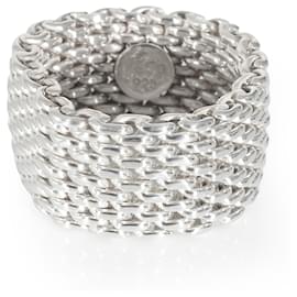 Tiffany & Co-TIFFANY & CO. Somerset Fashion Ring aus Sterlingsilber-Silber,Metallisch