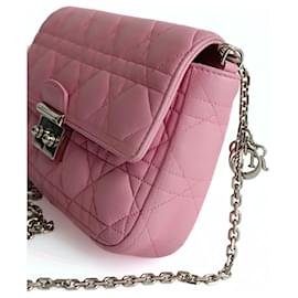 Dior-Christian Dior Miss Dior Promenade bag in pink leather-Pink