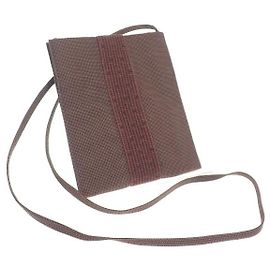 Hermès Bolsa Hermes Toile Herline Pochette de lona em bom estado Outro