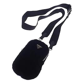 Autre Marque-Fur Phone Holder Crossbody Bag 1BP027 NO1 2EC9-Other