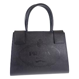 Autre Marque-Saffiano Embossed Canapa Logo Two Way Bag 1BA120-Other