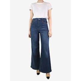 Chloé-Blue fitted flared jeans - size FR 36-Blue