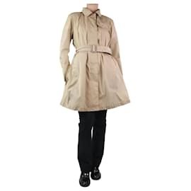 Moncler-Manteau coquille en nylon neutre - taille UK 14-Autre