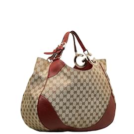 Autre Marque-GG Canvas Charlotte Hobo Bag 203504-Other