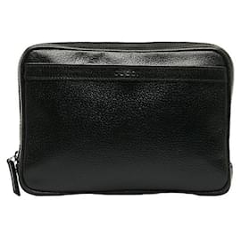 Gucci-Leather Clutch 018 3702 2959-Other