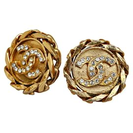 Autre Marque-Strass CC Clip On Earrings-Other