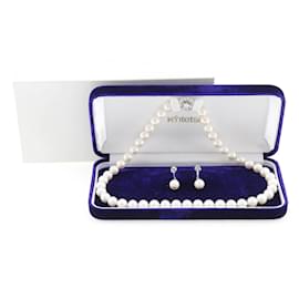 Autre Marque-Pear Necklace & Bracelet Set-Other