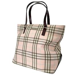 Autre Marque-Nova Check Canvas Handbag-Other