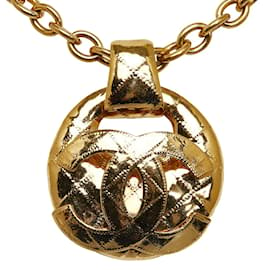 Autre Marque-CC Pendant Chain Necklace-Other