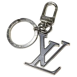 Louis Vuitton-Louis Vuitton Bijoux de sac chaîne et porte clés-Argenté