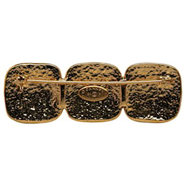 Chanel-Spilla Chanel Gold Triple CC-D'oro