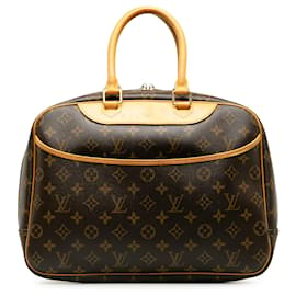 Louis Vuitton-Louis Vuitton Monogramme Marron Deauville-Marron