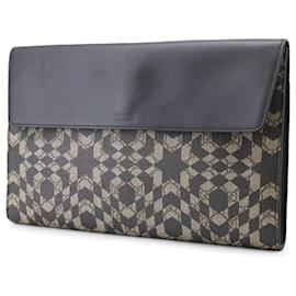 Gucci-Gucci Brown GG Supreme Caleido Clutch Bag-Other