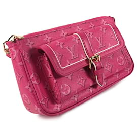 Louis Vuitton-Louis Vuitton Pink Fall For You Monogram Maxi Multi Pochette Accessoires-Pink