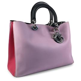 Dior-Grand cartable Diorissimo violet Dior-Noir,Violet