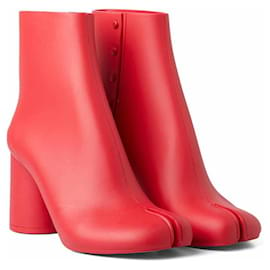 Maison Martin Margiela-Ankle Boots-Red