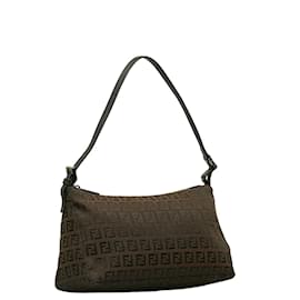 Fendi-Zucchino Canvas Handbag 8BR267-Other