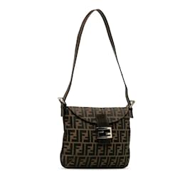 Fendi-Zucca Canvas Shoulder Bag-Other